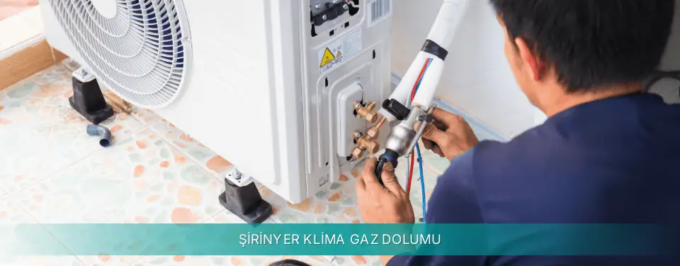 Şirinyer İlçemi Siemens Klima Gaz Dolumu